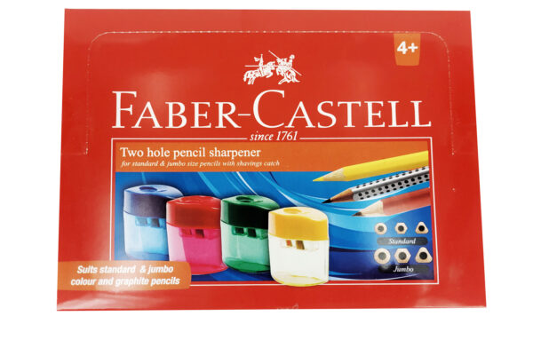 Faber-Castell Double Hole Pencil Sharpener - Image 2