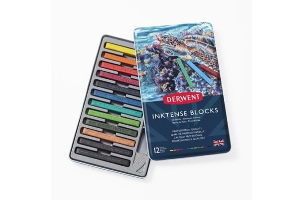 Derwent Inktense Blocks 12 Pack