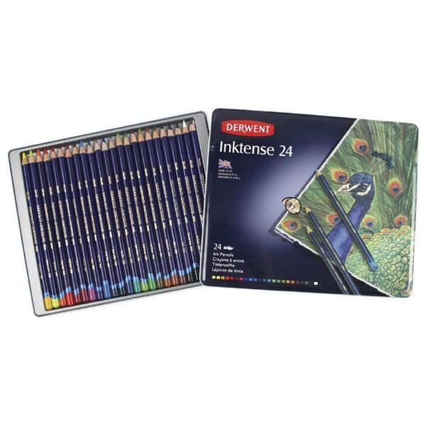 Derwent Inktense Coloured Pencils 24 Set