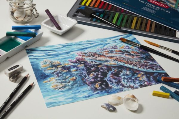 Derwent Inktense Coloured Pencils 72 Set - Image 2