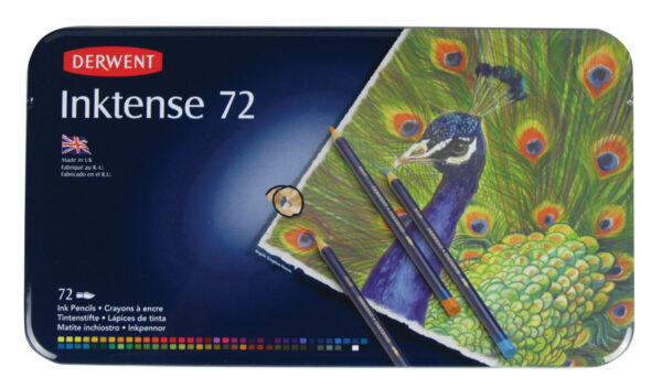 Derwent Inktense Coloured Pencils 72 Set