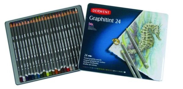 Derwent Graphitint Pencils Water Soluble 24 Set