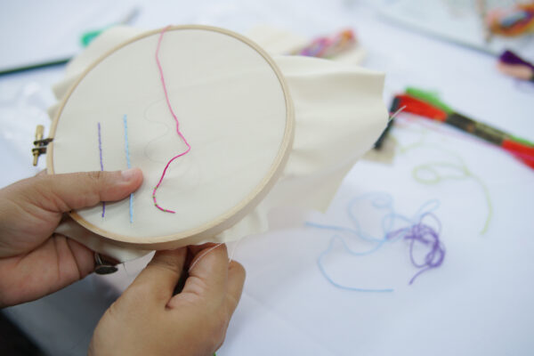 Bamboo Embroidery Hoop 25cm / 10" - Image 3