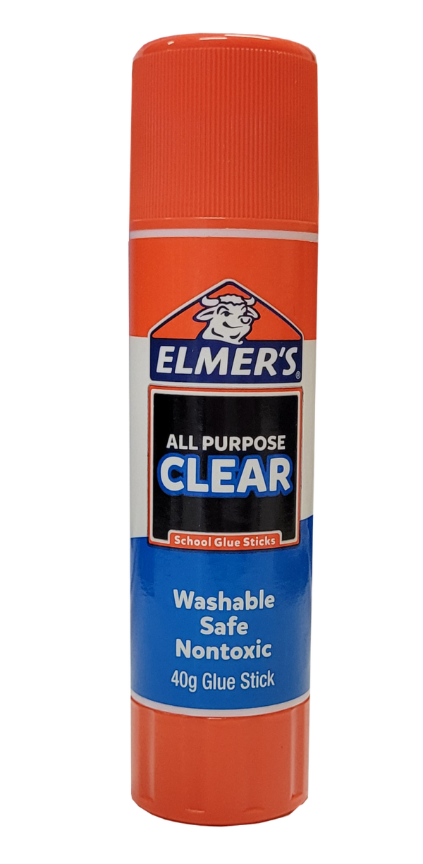 Elmer's All Purpose Clear Glue Stick 40g
