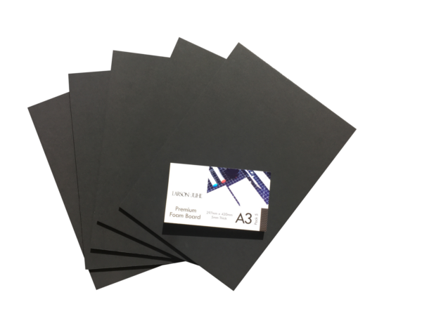 Total Black Foam Core A2 x 5mm Pack of 10