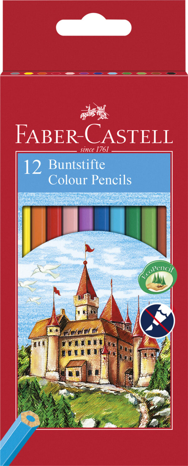 Faber-Castell Classic Coloured Pencils Set of 12