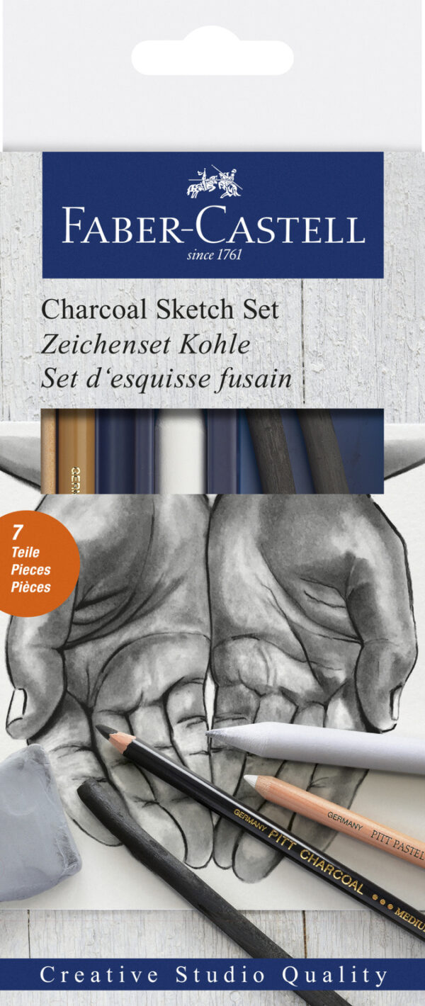 Faber-Castell Charcoal Sketch Set 7 Piece