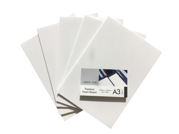 Foamboard/Foamcore White A2 5mm Pack of 10