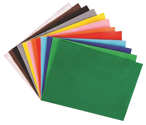 Felt Sheets 20 x 30cm Pack of 50