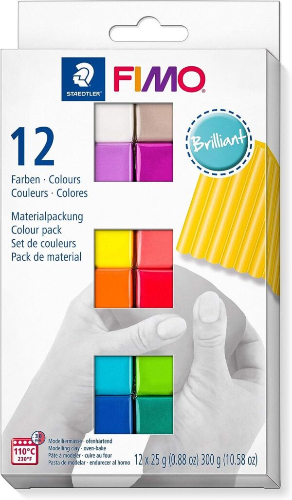 FIMO Starter Set of 12 (25g blocks)