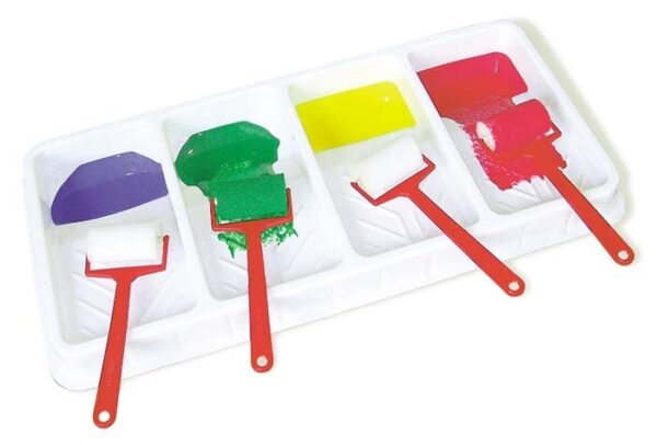 Four Section Paint Tray