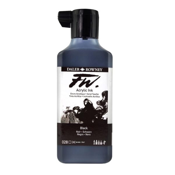Daler-Rowney FW Indian Black Ink