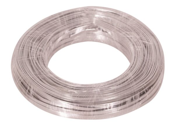 Flat Wire Armature Wire 5mm thick Silver 50m Roll - Image 2