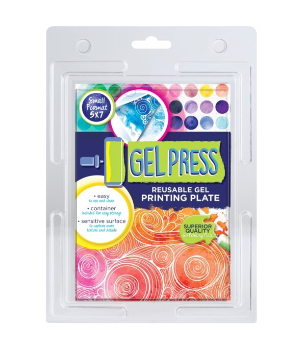 Gel Press Printing Plate 127 x 178mm / 5” x 7”