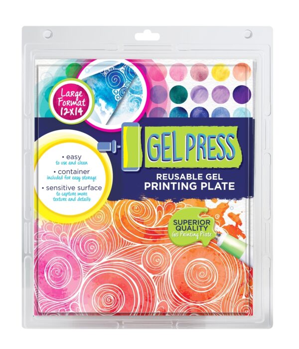 Gel Press Printing Plate 305 x 370mm/12” x 14”