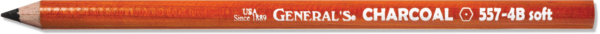 General's Charcoal Pencil Set with Sharpener - Image 2