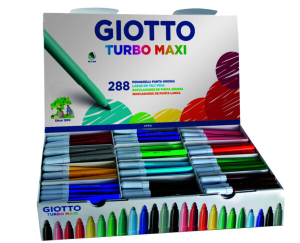 Giotto Turbo Maxi Schoolpack Crate of 228 - Image 2
