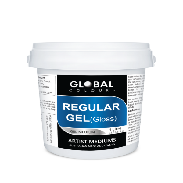 Global Colours Regular Gel (Gloss) 1 Litre
