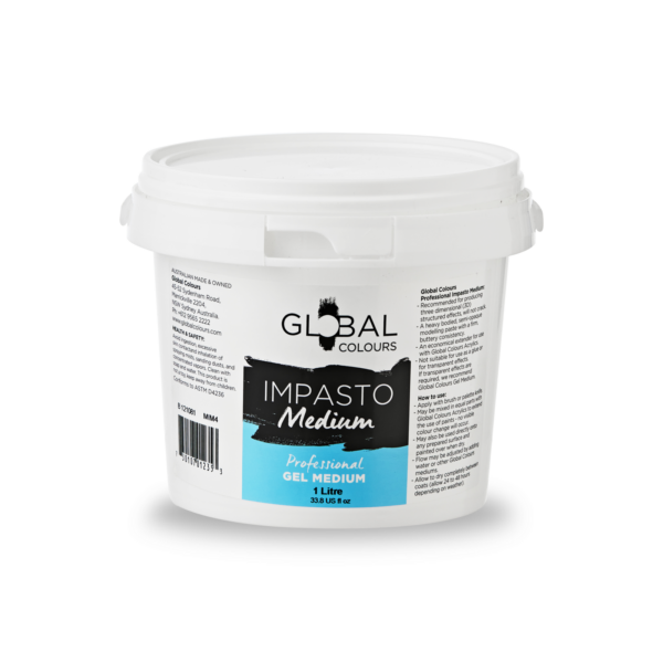 Global Colours Impasto Medium 1 Ltr
