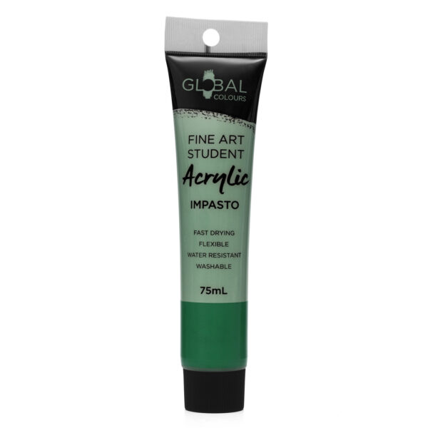 Global Student Acrylic Green Deep 75ml