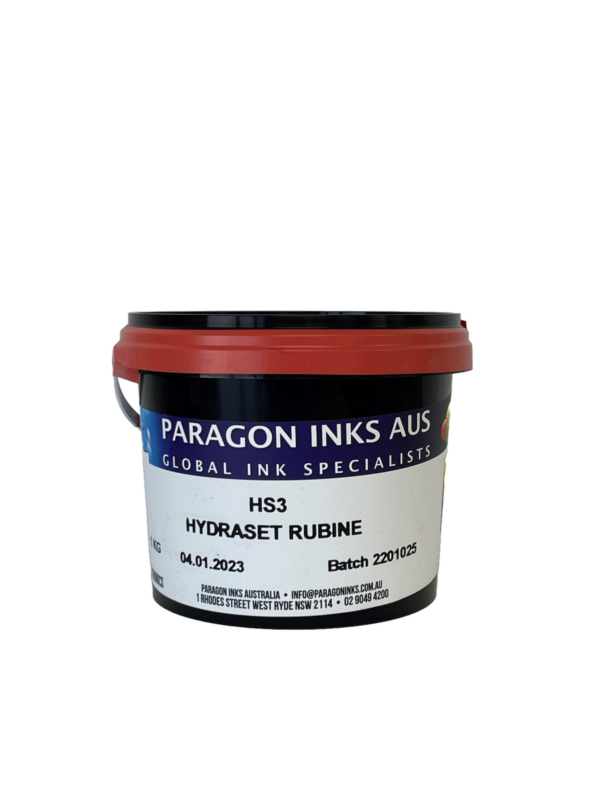 School Art Supplies Hydrosheen Printing Ink 1kg - Red