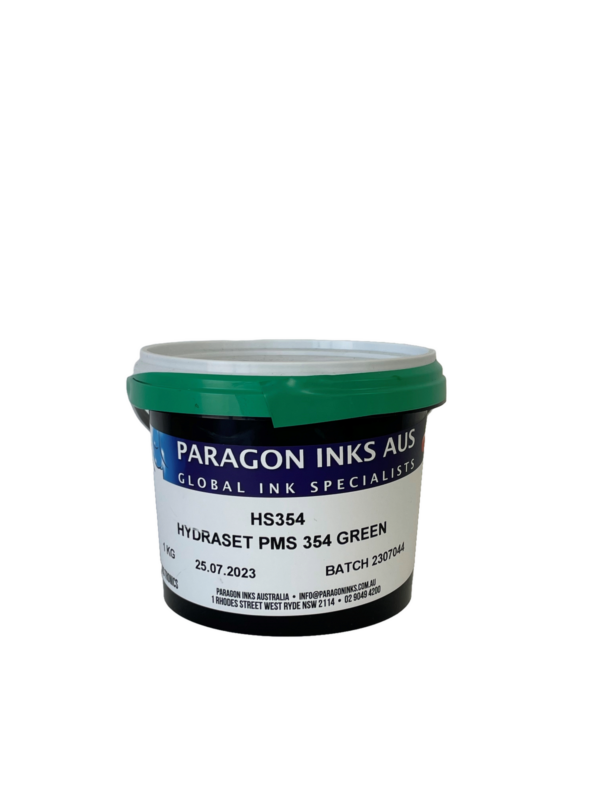 School Art Supplies Hydrosheen Printing Ink 1kg - Green