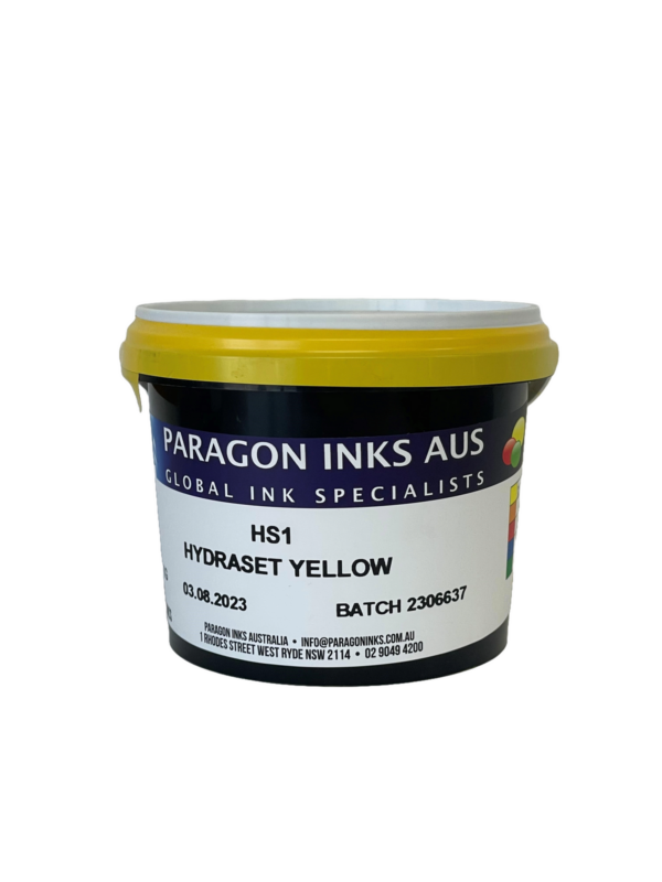 School Art Supplies Hydrosheen Printing Ink 1kg - Yellow