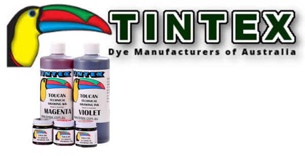 Tintex Toucan Technical Drawing Inks