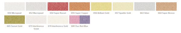 Jacquard Pearl Ex Powdered Pigments 12 x 3g Series 1 - Image 2