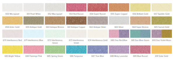 Jacquard Pearl Ex Powdered Pigments 32 x 3g - Image 2