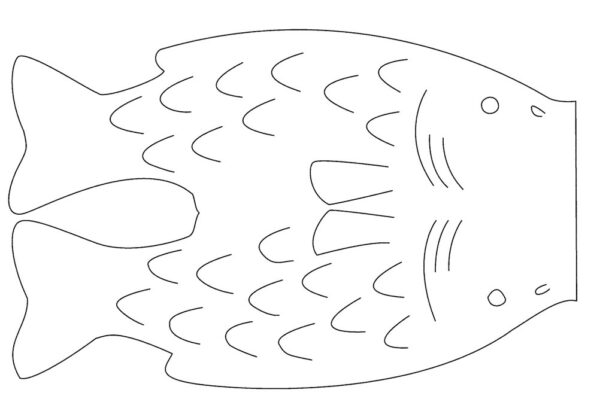 Japanese Carp Windsock Kit Pack of 24 - Image 3