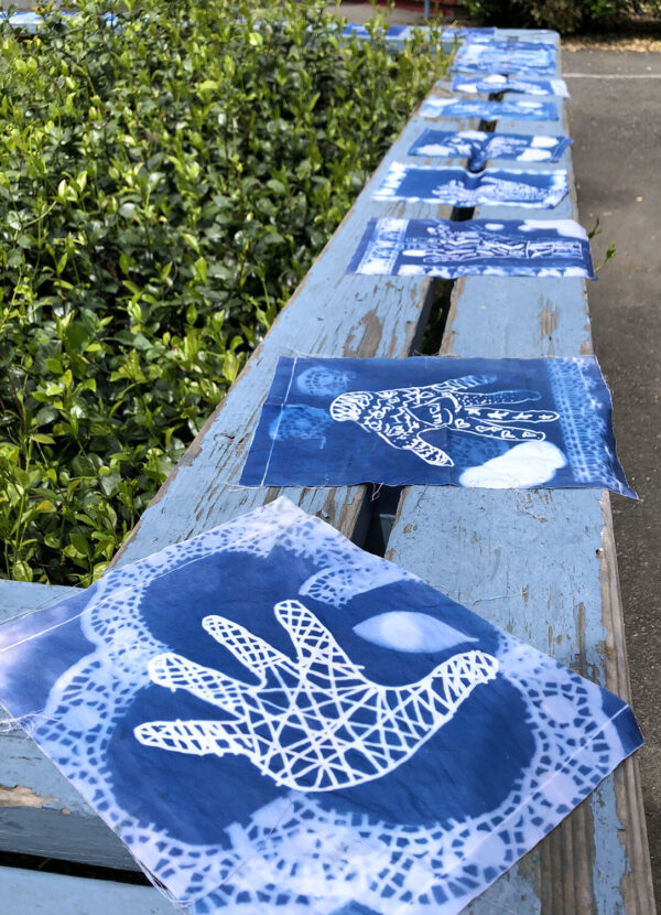 Jacquard Cyanotype Fabric Sheets 30 Pack - Image 3