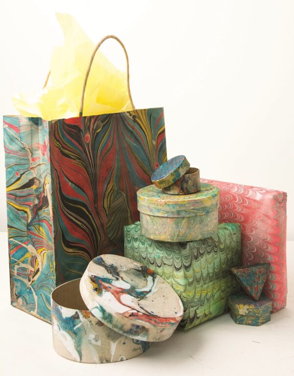 Jacquard Marbling Set of 6 x 15ml Primary Colours - Image 4