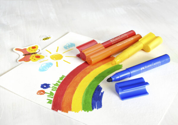 Faber Castell Jumbo Connector Pens Pack of 20 - Image 2