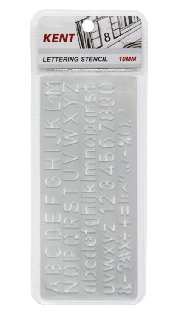 Plastic Lettering Stencils