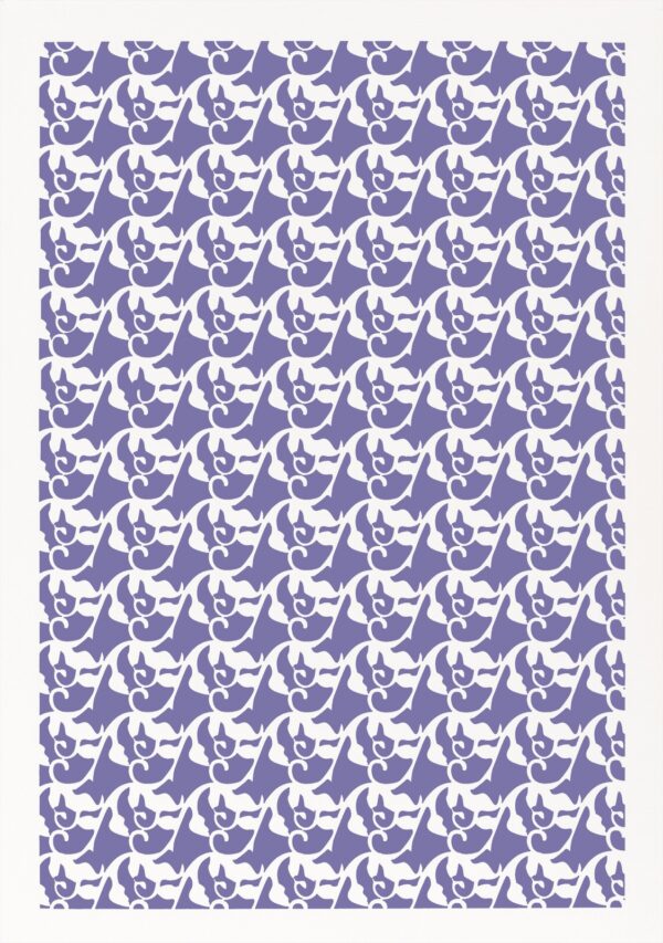 Laser Cut Paper Stencil 10 Sheets 5 Designs - Image 6