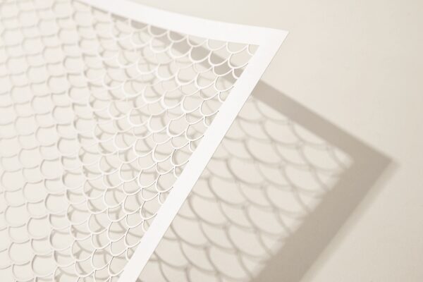 Laser Cut Paper Stencil 10 Sheets 5 Designs