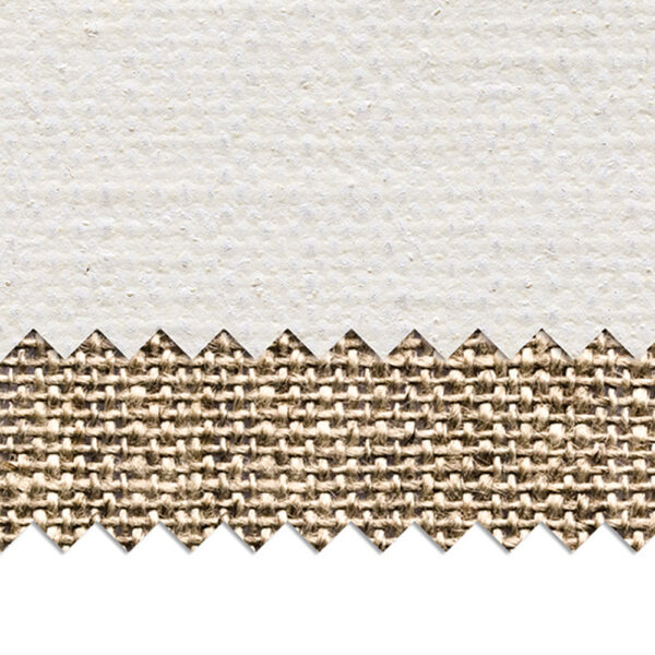 Linen Transparent Primed Canvas Roll 1.4m x 3 Yards - Image 2