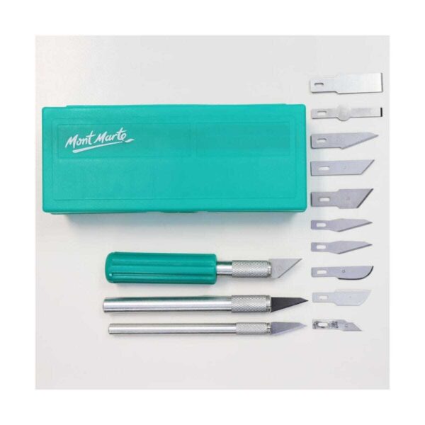 Mont Marte Hobby Knife Set Signature 13pc