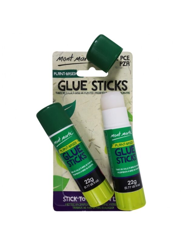 Mont Marte Plant-Based Glue Sticks 2 Pack