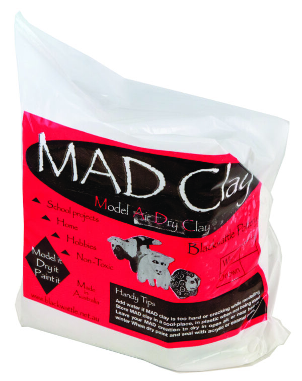 MAD Model Air Dry Clay White 5kg