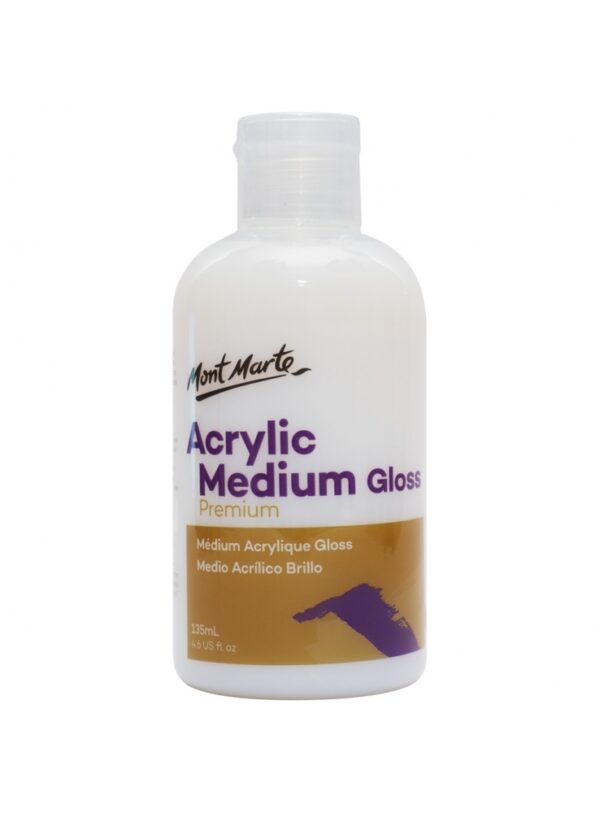 Mont Marte Acrylic Medium - Gloss 135ml