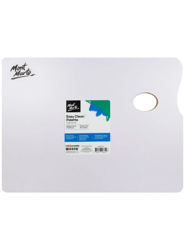 Mont Marte Flat Easy Clean Wooden Palette 30x40cm