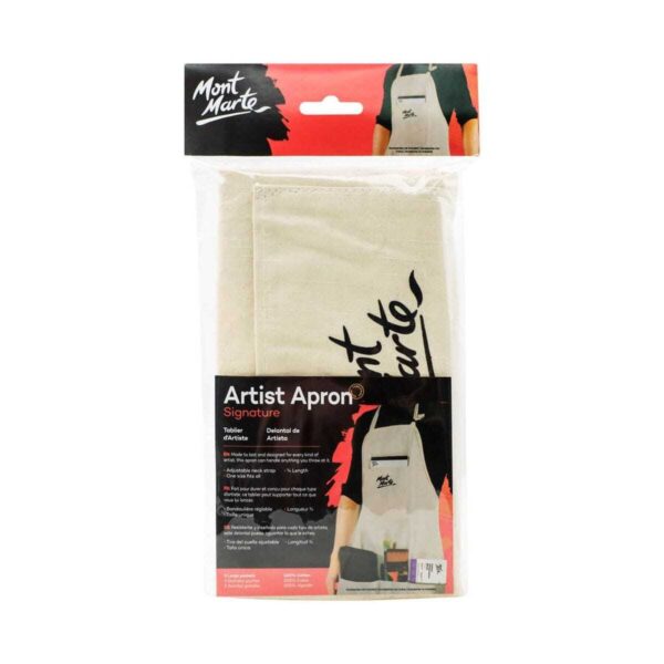 Mont Marte Artist's Apron Heavy Duty Calico