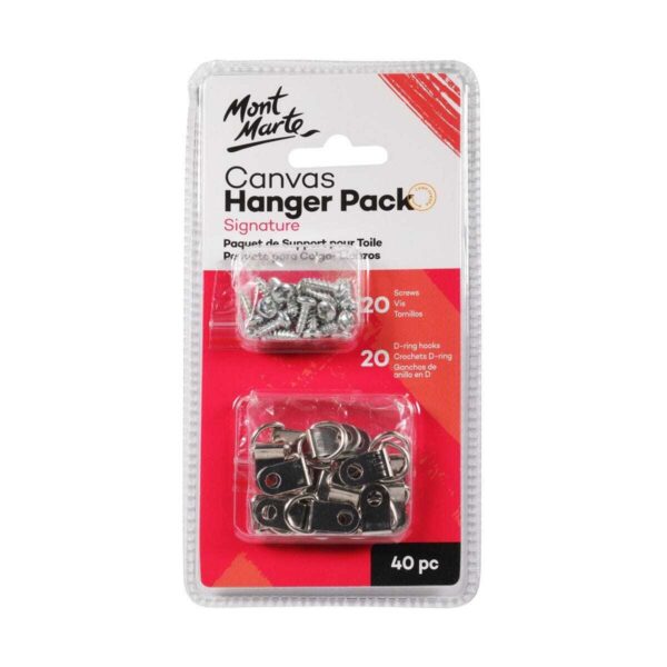 Mont Marte Signature Canvas Hanger Pack of 40