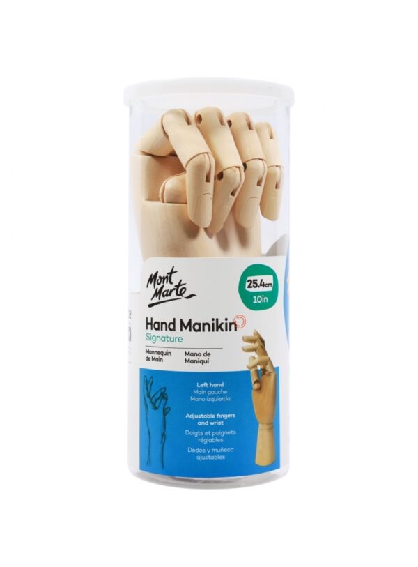 Mont Marte Wooden Manikin Hand 25cm / 10"