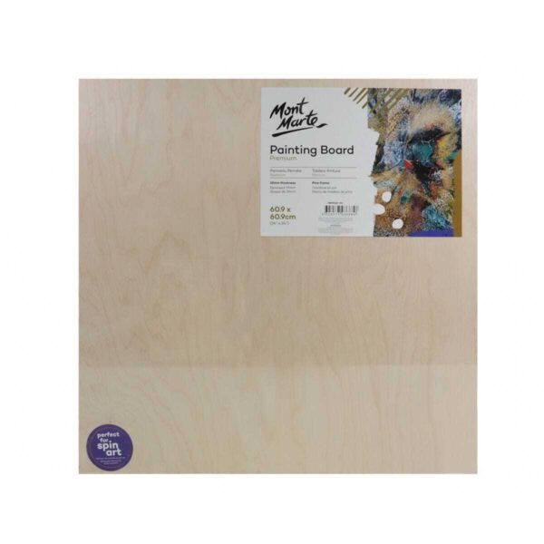 Mont Marte Premium Painting Boards 60 x 60cm (23.5 x 23.5")