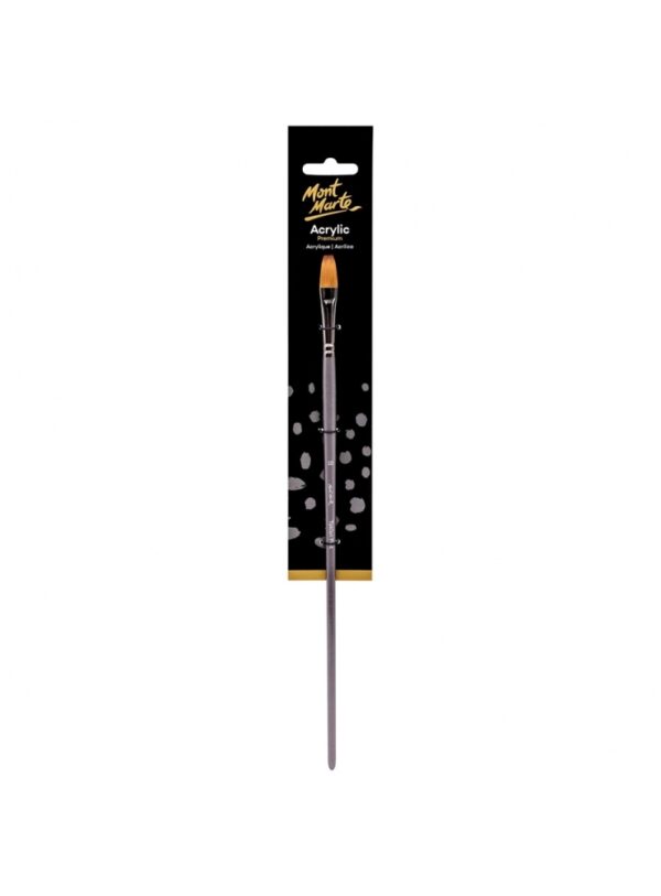 Mont Marte Artist Brush Taklon Flat Long #10