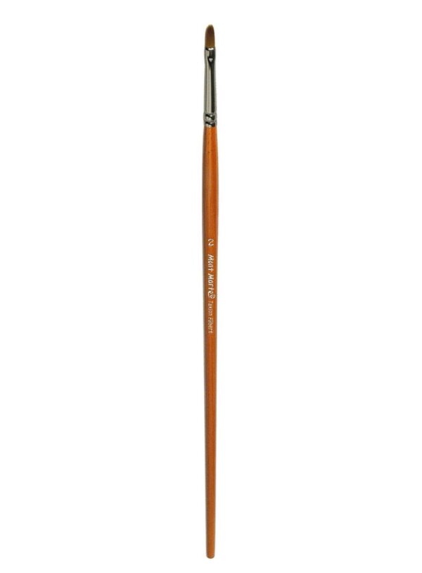 Mont Marte Artist Brush Taklon Filbert #2