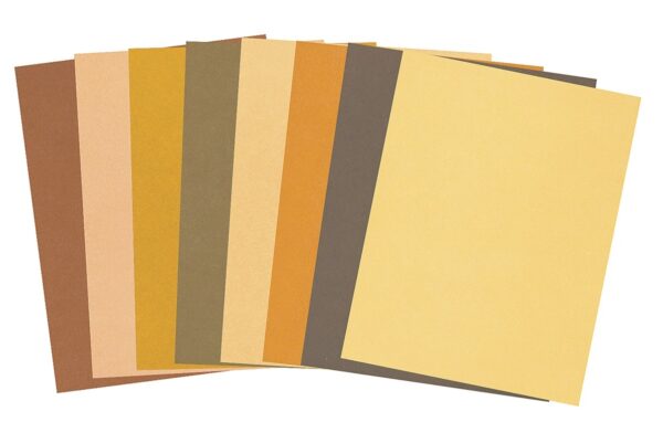 Skin Tone Craft Paper 22 x 28cm 48 Sheets 8 Colours